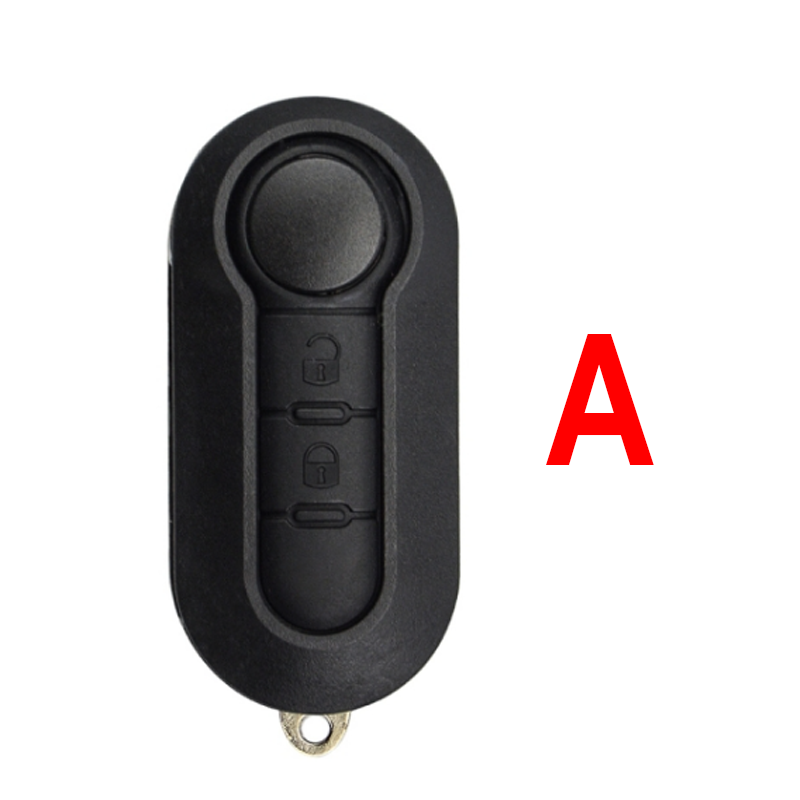 For Fiat 500 Panda Punto Bravo Stilo Ducato Car Flip Remote Key 2008-2015 433MHz 46chip PCF7946 FCCID:RX2TRF198 for D System